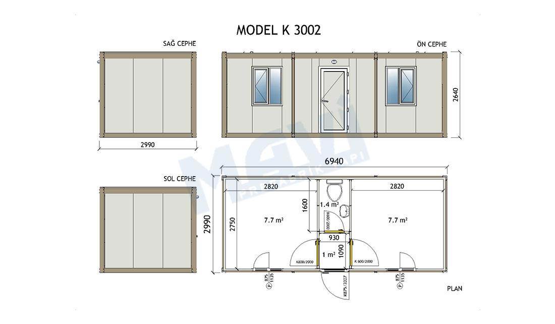 Konteyner MK-3002