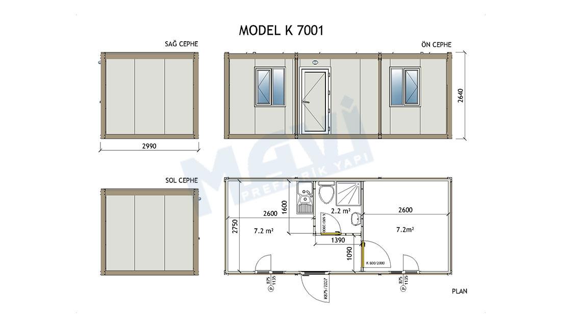 Konteyner MK-7001