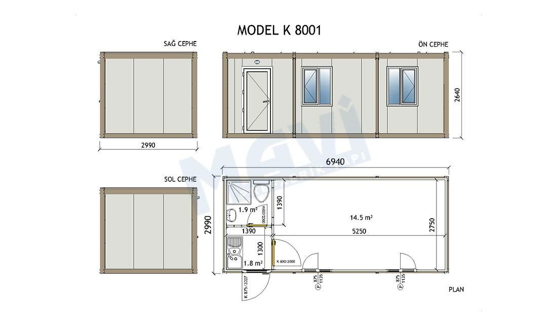 Konteyner MK-8001