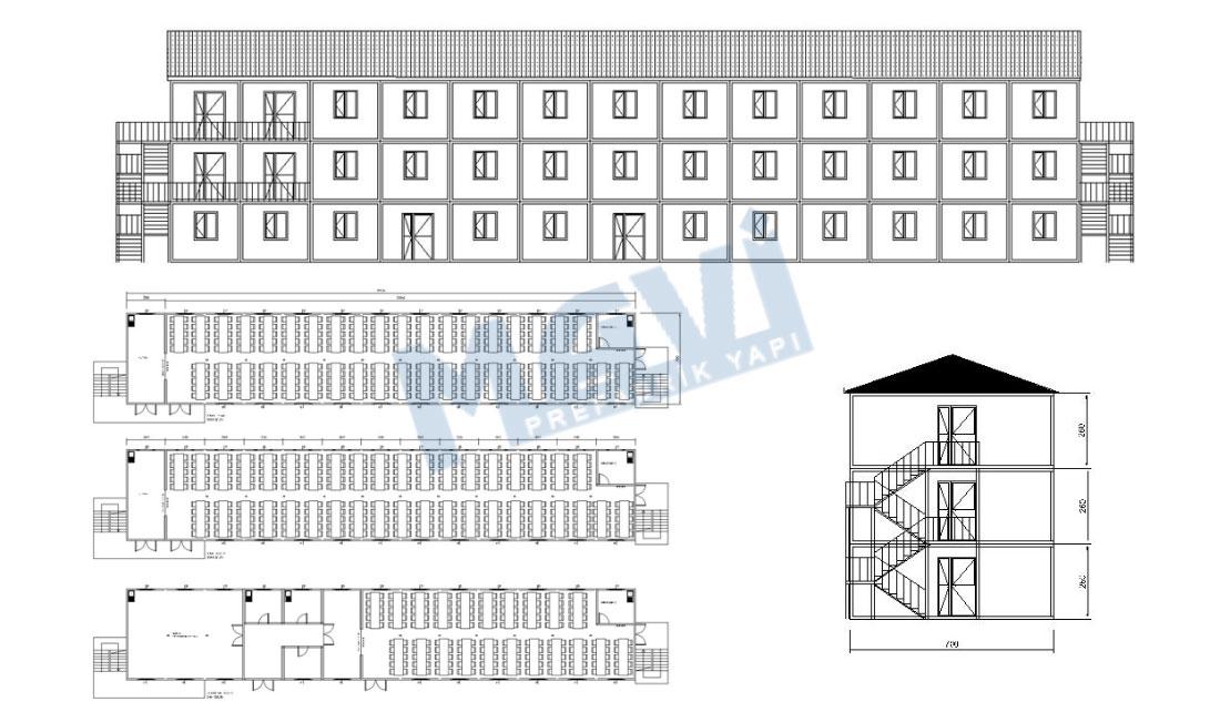 Şantiye Konteyneri 2355m²