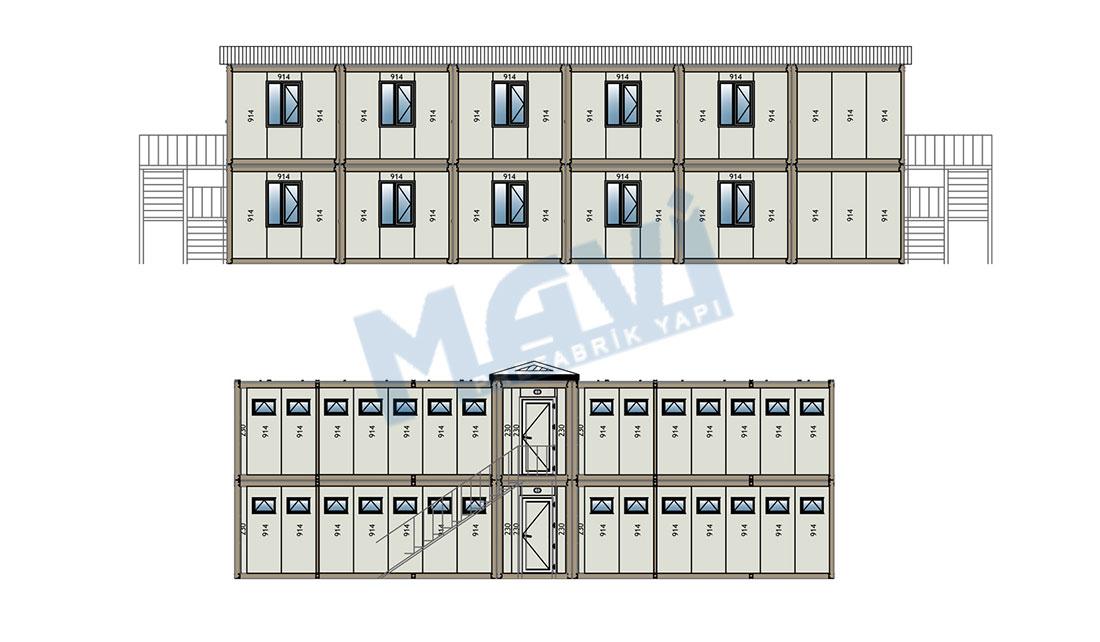 Şantiye Konteyneri 576m²